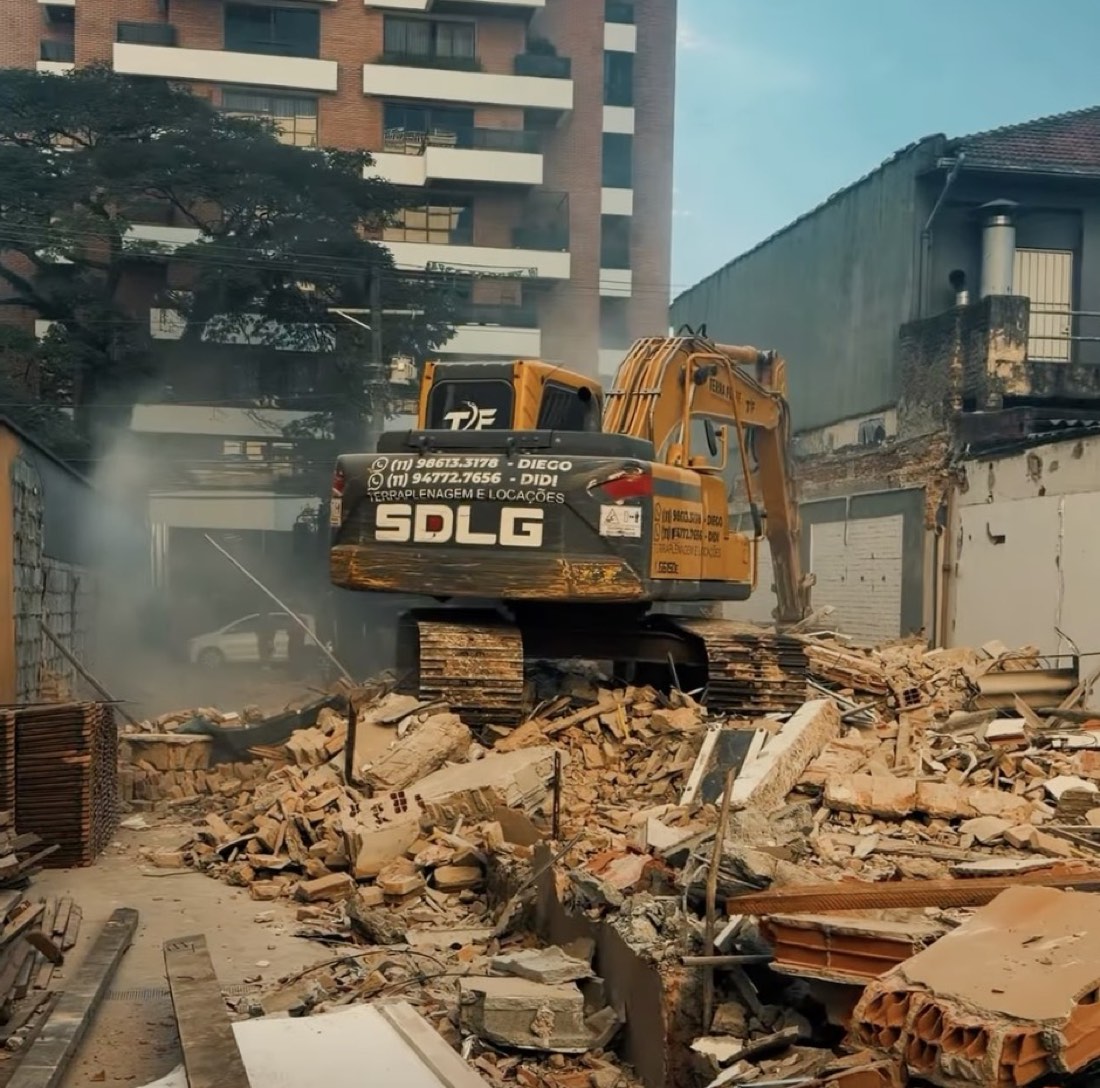 Demolição urbana